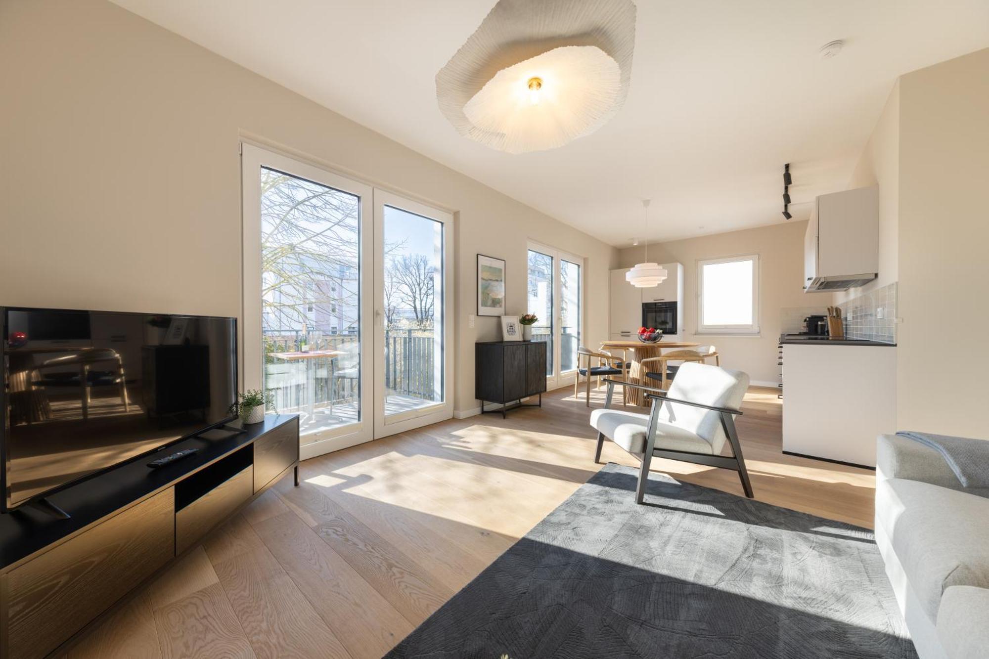 Ferienwohnung Strom Acht - Modern Frisch Inkl Stellplatz, Balkon - 200M Zum Alten Strom Росток Экстерьер фото
